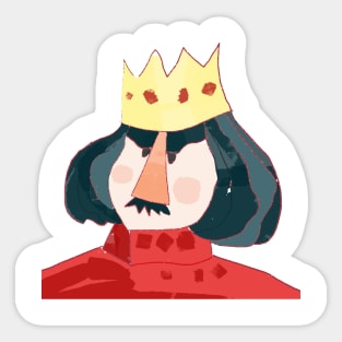 A king! Sticker